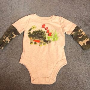 Dinosaur onesie for boys